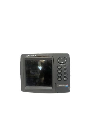 Lowrance lms-520c sonar fishfinder fish finder gps receiver with manual cables