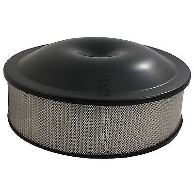 Dirt defender racing products air cleaner top 14in black 5000bk