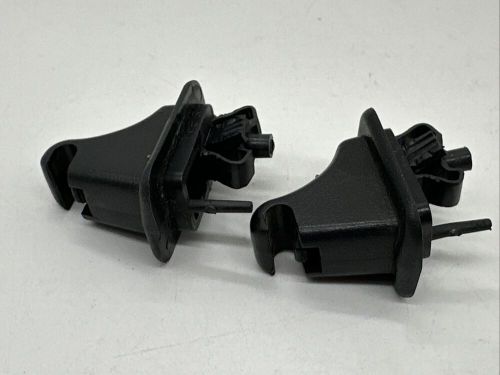 1995-2005 chevy s10 blazer gmc jimmy sun visor clips black set of 2 #