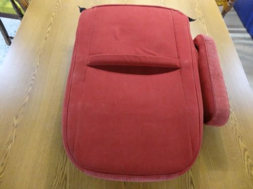 1989 1987 1991 ford truck bronco red oem rh passenger bucket seat back captains