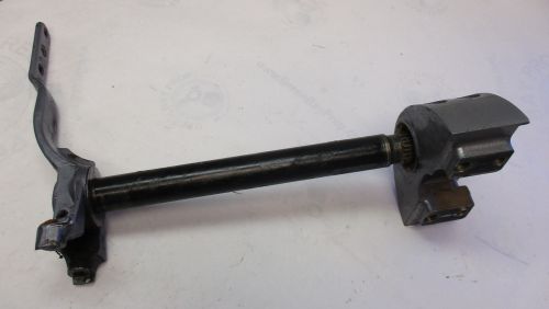 433282 evinrude johnson steering arm shaft &amp; mount bracket 0340006 for 20&#034; shaft