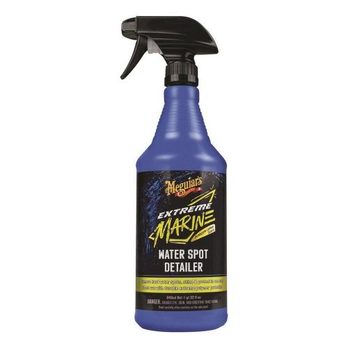 Meguiars m180232 extreme marine water spot detailer - 32 oz spray bottle