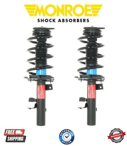 Front l/r suspension strut and coil spring-quick-strut fits 13-17 ford c-max