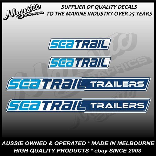 Seatrail - boat trailers - trailer decals / stickers