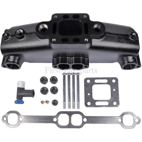 For mercruiser 5.0 5.7 6.2 305 350 377 v8 exhaust manifold 860246q11