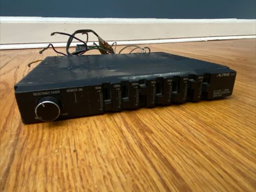 Vintage alpine 3216 bi-level 7 band car stereo graphic equalizer eq old school