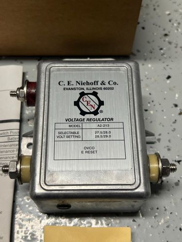 C.e. niehoff &amp; co. a2-213 voltage regulator - brand new