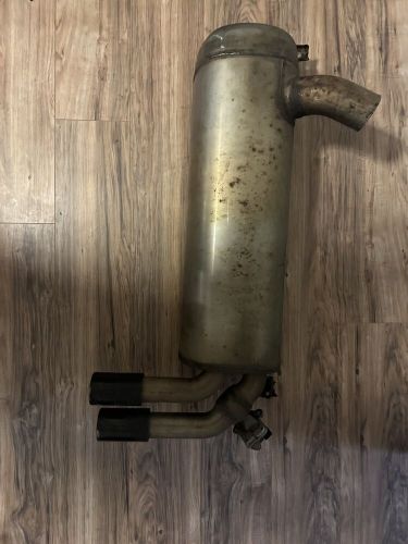 2017 - 2020 bmw 330i 430i f30 f36 rear muffler exhaust oem taken from bmw  430i