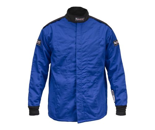 Driving jacket fits sfi3.2a/5 m/l blue large