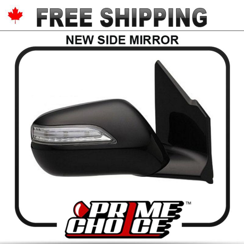 New power heated passengers side view door mirror