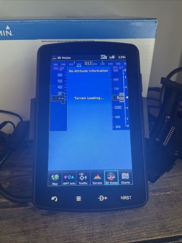 USED Garmin Aera 795 Touchscreen Aviation GPS W/panel mount & GPS antenna, US $850.00, image 2