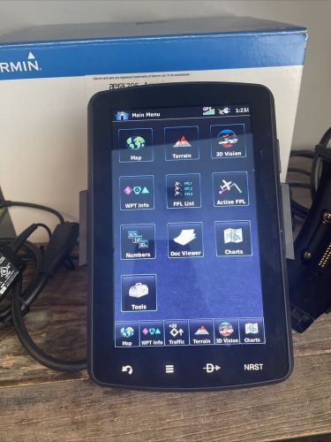 USED Garmin Aera 795 Touchscreen Aviation GPS W/panel mount & GPS antenna, US $850.00, image 20