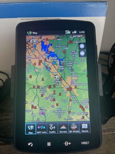 USED Garmin Aera 795 Touchscreen Aviation GPS W/panel mount & GPS antenna, US $850.00, image 21