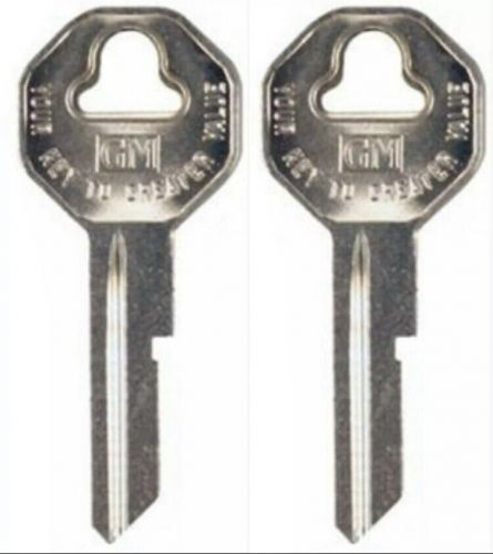 2 1953 - 1965 chevrolet corvette oem key blanks nos