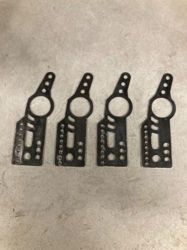 4 link brackets. 3/16” thick mild steel set of 4