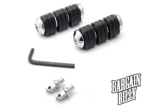 Honda / suzuki / yamaha rear foot pegs - vtx v-max yzf-r6 volusia rebel