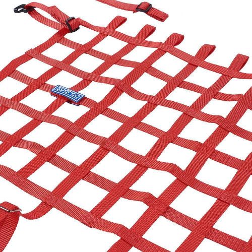 24*18 inch racing window net for car window safety equipment nylon webbing red