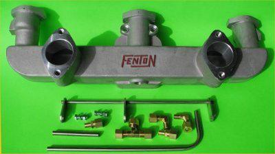 Fenton dual carb intake 1954-1962 chevrolet truck car 235 261 speed equipment gm