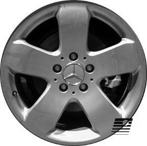 Refinished mercedes benz e500 2004-2006 17 inch wheel,