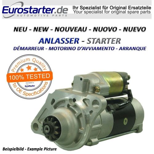 Starter new - made in italy - for 000133e707 caterpillar-