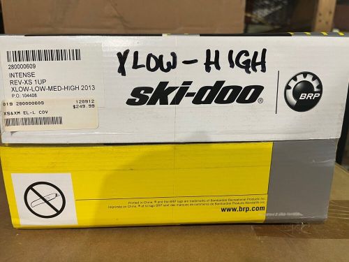 Ski doo intense rev-xs 1up xlow-low-med-high 2013 cover #28000609 (new)