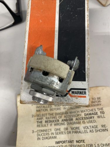 Borg warner vr1 voltage reducer usa made  12 to 6 volts  sk4134 ds392 b3