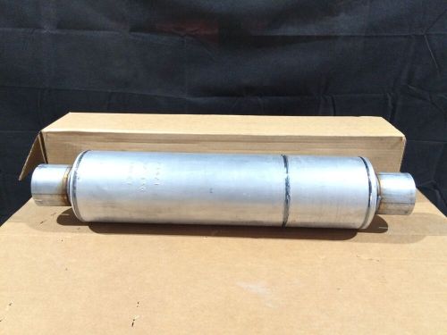 Walker 21471 exhaust heavy duty direct fit exhaust muffler 4&#034; inlet &amp; outlet