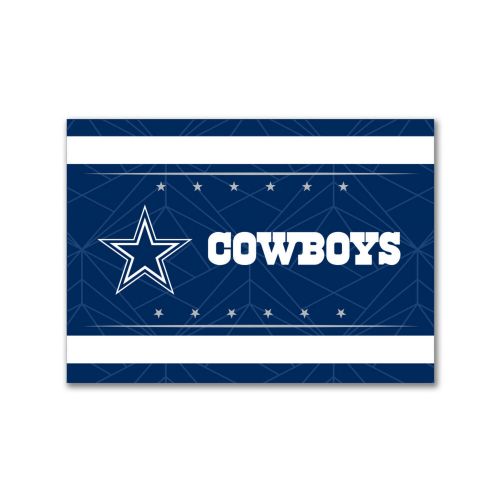 Dallas cowboys geo style magnet