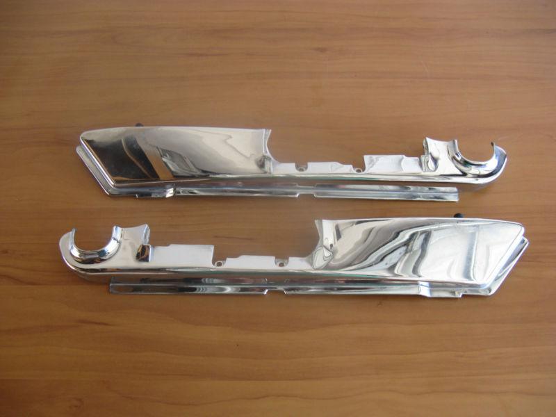 1988-2000 honda goldwing gl1500 chrome passenger step covers