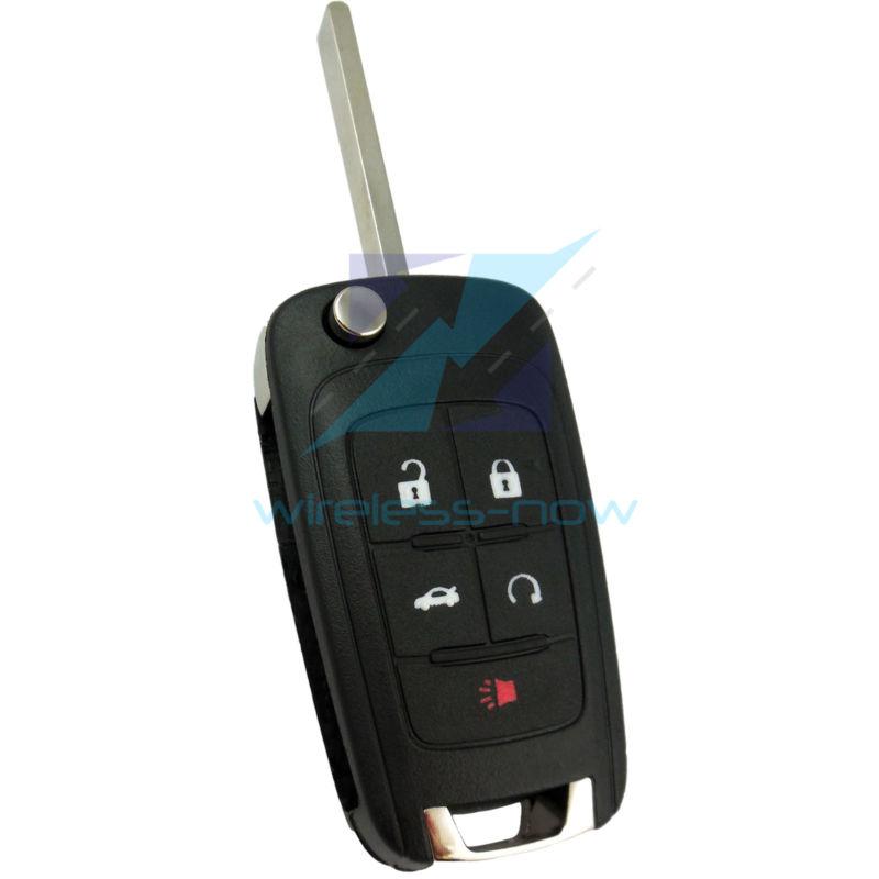 New uncut replacement ignition flip key keyless entry remote start transmitter 