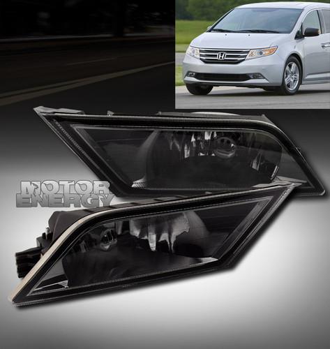 2011 2012 2013 honda odyssey ex ex-l lx bumper smoke fog lights lamp+bulb+switch