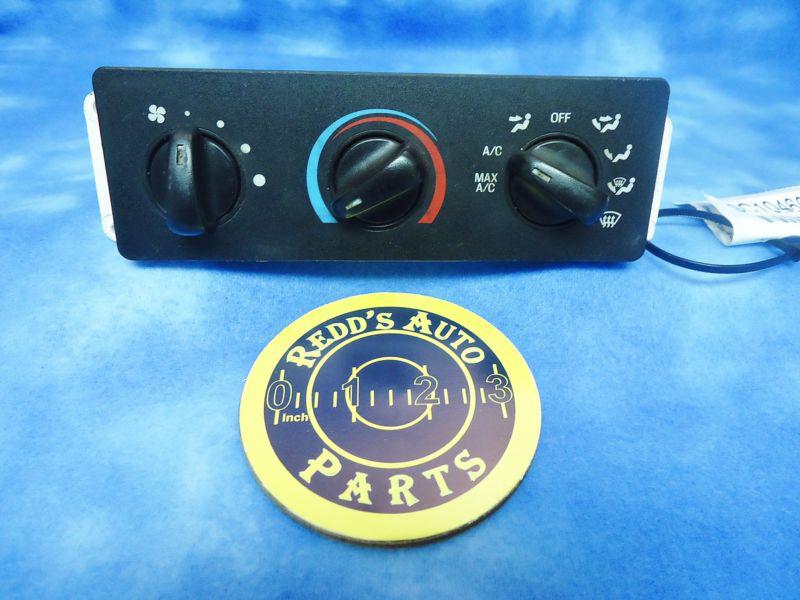 99-04 ford f350 super duty ac climate control f81h-19e764-a oem  pry marks 256r