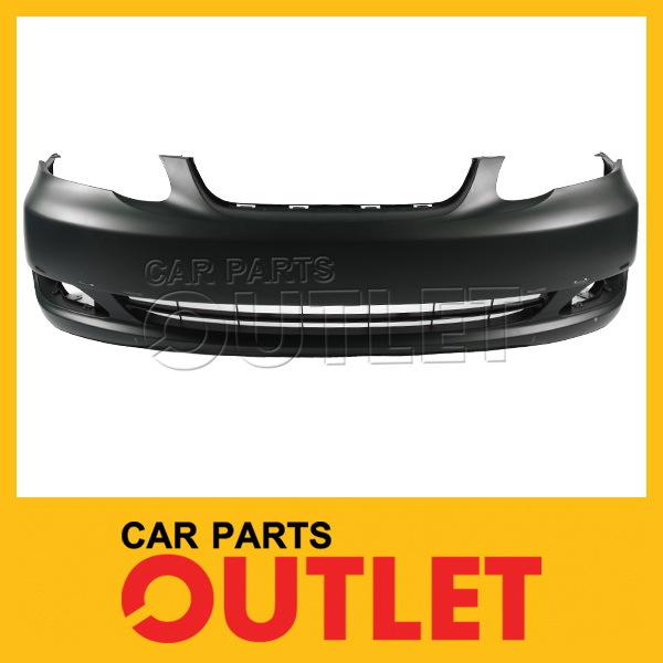 05 06 07 08 toyota corolla front bumper cover assembly s xrs only new part 2005