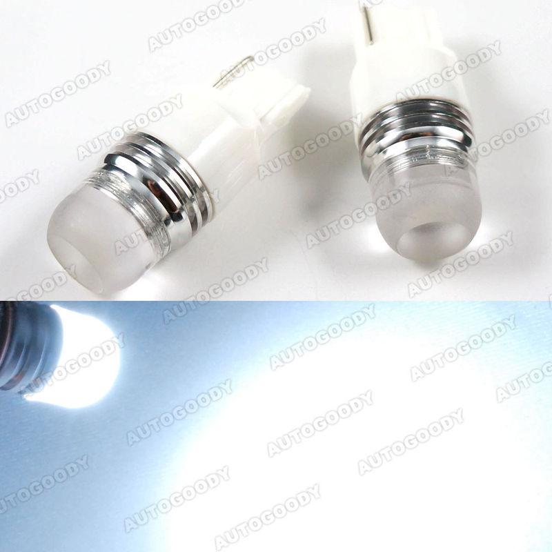 2x white led backup reverse light bulbs 24-smd 7440