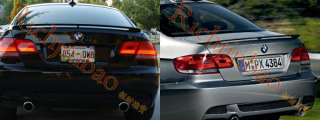 Painted code 354 oe style trunk spoiler boot wing for bmw e92 coupe 2007 2011