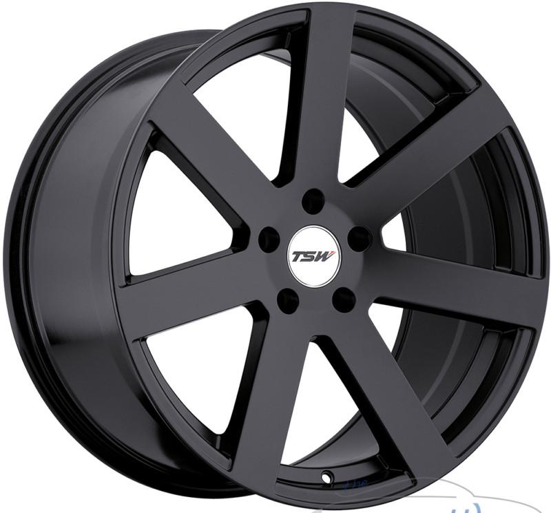 17x8 tsw bardo 5x112 +45mm matte black rims wheels inch 17"