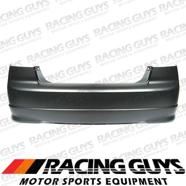 04-05 honda civic 4dr sedan rear bumper cover primered facial plastic ho1100217