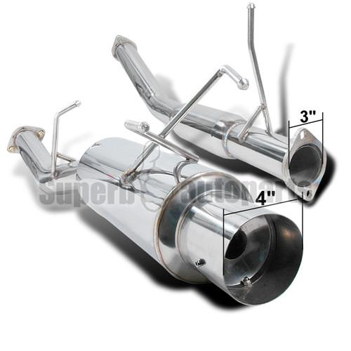 1989-1994 nissan 240sx s13 n1 catback muffler exhaust system