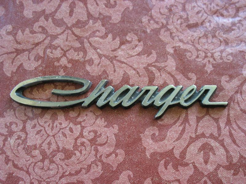 Vintage dodge charger emblem