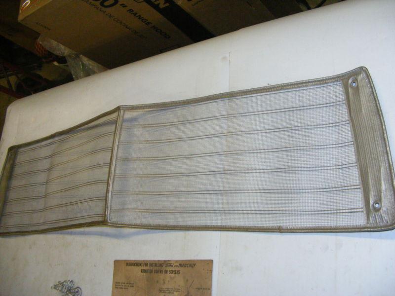 1942 46 47 48 ford mercury passenger bug screen deflector grille nos accessory