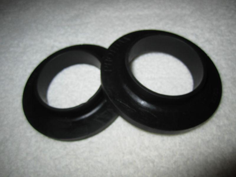 69-72 gm a body coil spring isolators, rear, prothane