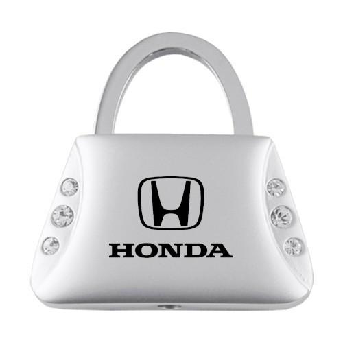 Honda jeweled purse keychain / key fob engraved in usa genuine