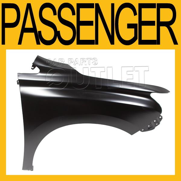 2010-2011 lexus rx350 right front fender primered black steel primed capa rh new