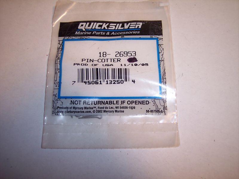 Mercury engine parts, # 18-26953 , pin-cotter @ 5