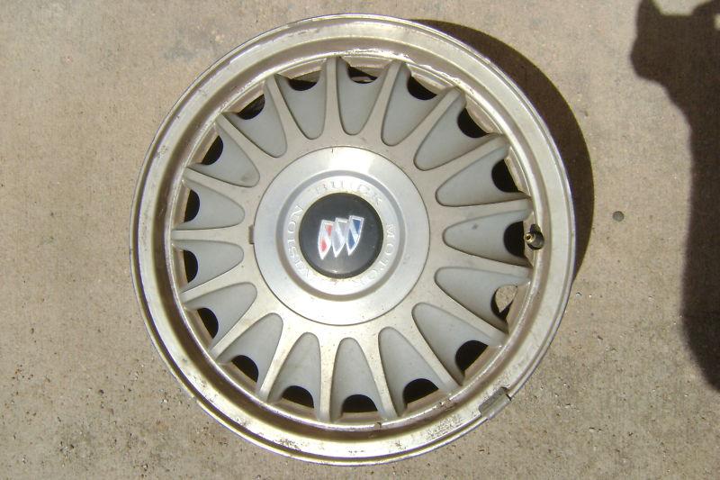 1993 buick regal aluminum wheel & center cap 15" 1992 1991 1994 1995 