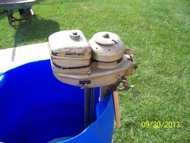 Neptune outboard mighty mite wc1 boat motor 1967