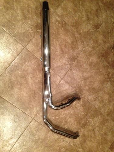 Indian chief 2 into 1 exhaust pipe gilroy 02+ power plus 100 pp custom oem pipes