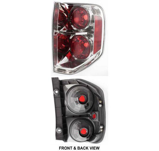 06-08 honda pilot taillight taillamp brake light r rh right passenger side rear