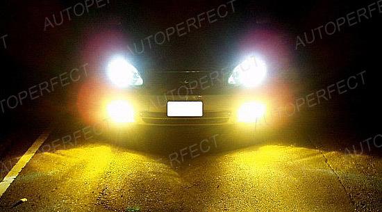 Jdm mtec h11 golden style headlight halogen bulb