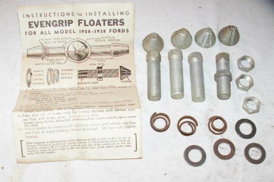 Model a,32 33 34 35 36 37 38 ford nos r brake shoe floater kit